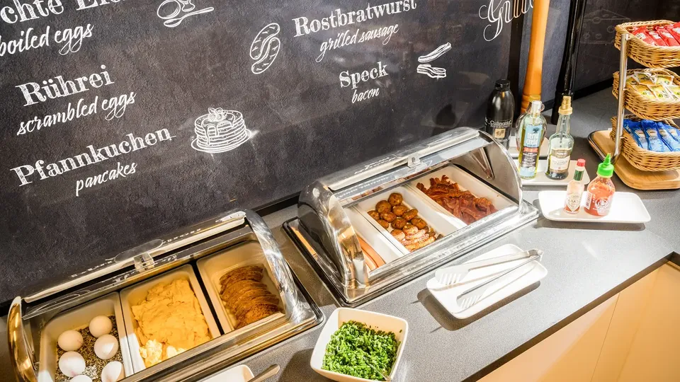 Unser reichhaltiges Frühstücksbuffet